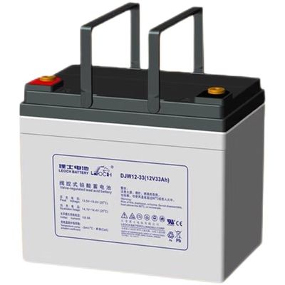 130±1mm Breed Leoch Battery DJW12-33 Loodzuurbatterij 12V33Ah voor zonne-energiesysteem